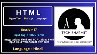Celebrity Types of Input field in html with accept attribute (Session-57) | HTML Tutorial | Profile