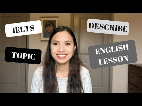 IELTS Speaking 2: Describe an English lesson | Miêu tả tiết học tiếng Anh