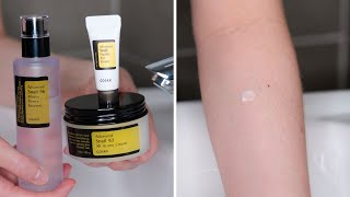How To Patch Test COSRX Snail Mucin Products