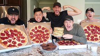 Eating The Rock's Cheat Day Challenge! *15000 Calories*