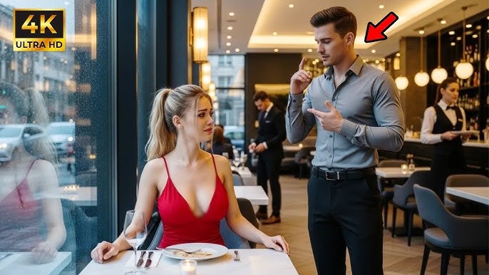 Poor deaf girl rejected at blind date— single dad next table signed to her  "You deserve better"
