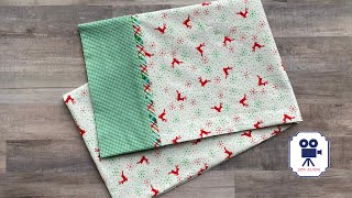 Special Occasion Pillowcase (Burrito Method)