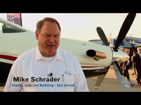 Mike Schrader from  Epic Aircraft talks about the new PT6A-67A-powered Epic E1000