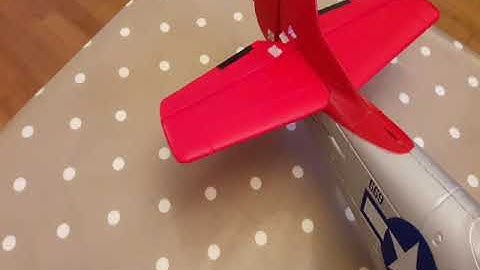 Volantex P51D Rudder non functioning
