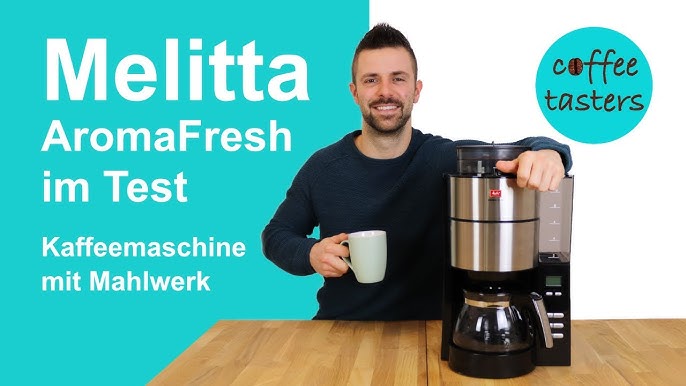 Test de la cafetière Melitta Aroma Aroma Fresh : Elle broie même