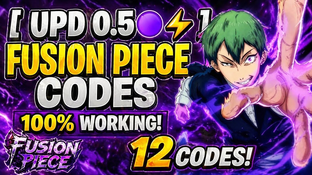 [UPD 0.5🟣⚡] FUSION PIECE CODES [ROBLOX] *NEW* ALL WORKING CODES - YouTube