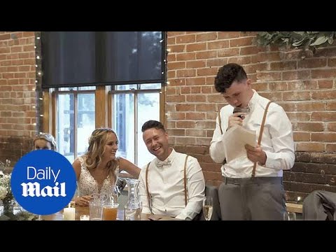 Autistic brother leaves everyone in tears with best man speech