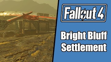 Fallout 4 Mod Review: Bright Bluff Settlement (A Brand New Settlement Location!)