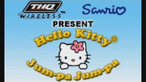 Hello Kitty Jum-pa Jum-pa JAVA GAME (THQ Wireless 2003) FULL WALKTHROUGH