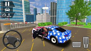 Car Driving Simulator - Stunt Ramp#17 Smash a Car USA - gams - Android gameplay screenshot 4
