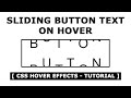 CSS3 Sliding Button Text Animation On Hover