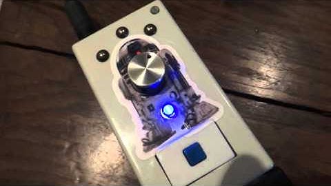 R2D2 talking sound mini synth speech circuit bent