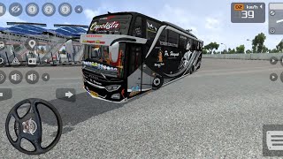 Permainan Bus Po Haryanto Pemberangkatan Dari Surabaya Menuju Semarang || BUSSID screenshot 5