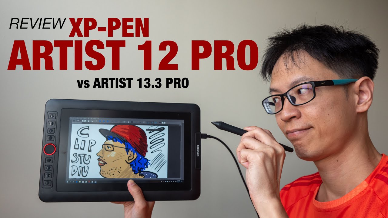 XP-Pen Artist 12 vs 13.3 Pro (Pen Display Review)