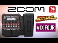 Гитарный процессор ZOOM A1X FOUR (мультиэффект для акустической гитары)