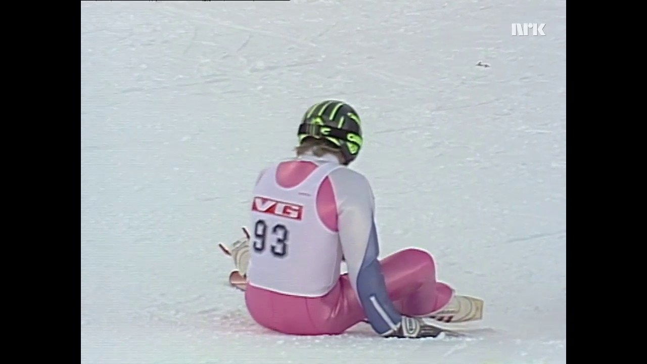 Kent Johanssen - Utkjøring på én ski - NM Meldal 1996