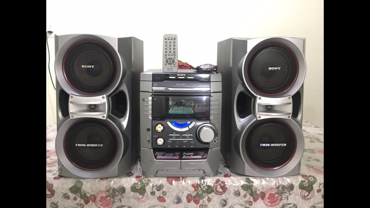 sony dual woofer