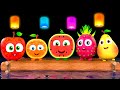 Magic lanterns  calming music  baby sensory funky fruits fun animation and dance