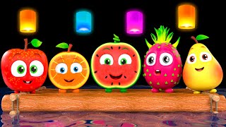 Magic Lanterns - Calming Music - Baby Sensory Funky Fruits, Fun Animation and Dance!