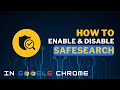 How to turn Google Safe Search on and off!