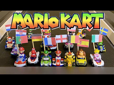 MARIO KART RACE PREDICTS EURO 2020 WINNER! ???? #Shorts