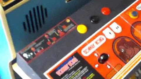 Donkey kong control panel mame