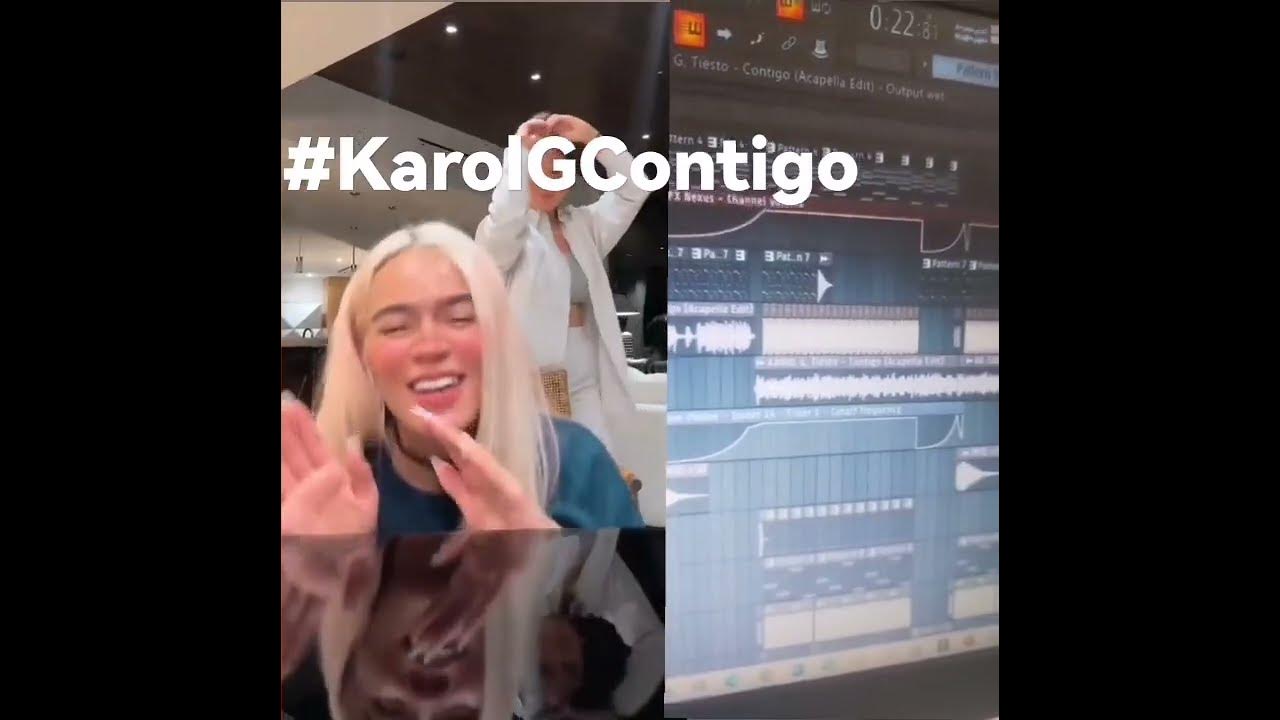 Contigo - Karol G  2024  version Dance / Electropop 2024 Dj Sergio Plata coming soon