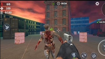 ZOMBIE 3D GUN SHOOTER : Fun Free FPS Shooting Games - Virus Town ( android gameplay )