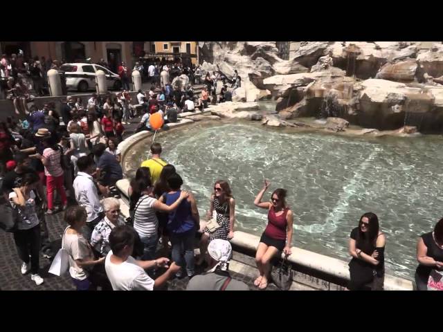 Trevi Fountain and Piazza Navona - Rome, Italy