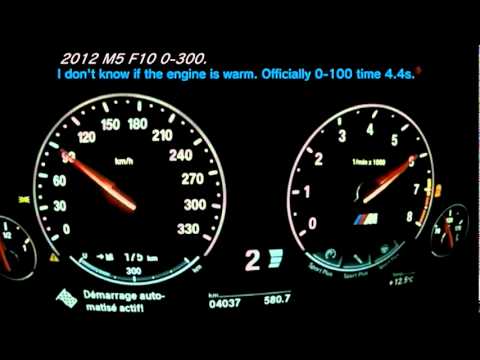 E 63 AMG vs M5 F10 0-300 km/h