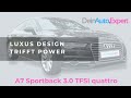 Audi A7 Sportback 3.0 TFSI quattro S line Audi exclusive: Ultimativer Luxus Sportback für den Alltag