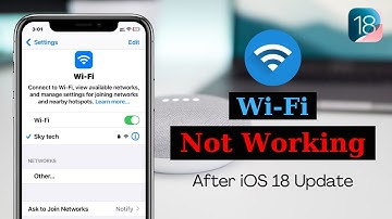 How To Fix WiFi Not Working on iPhone After iOS 18 Update | iOS 18 Wi-Fi Problem