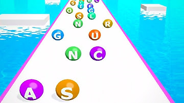 ABC Run - 2048 Alphabet Runner  ! All Levels Gameplay android,ios Part 9