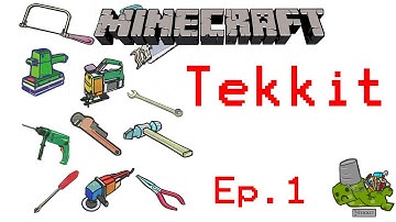 Minecraft Tekkit w/ Friends Episode 1-"Getting Started"