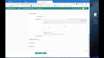 Moodle User Profile Tutorial