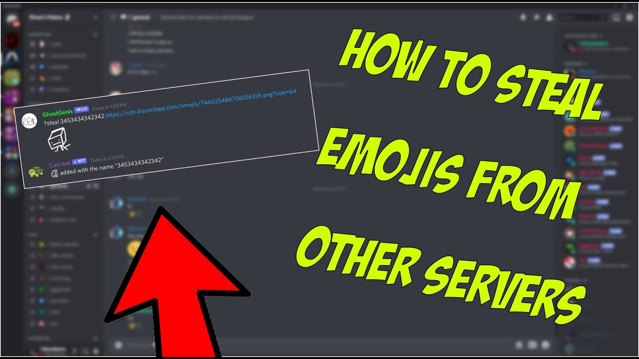 How To Steal Emojis From Other Servers?!?!?!?!?!?!?! YouTube