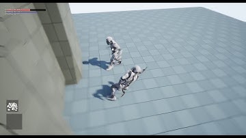 【ゲーム制作】Third person view action game on Unreal Engine 4 (36)