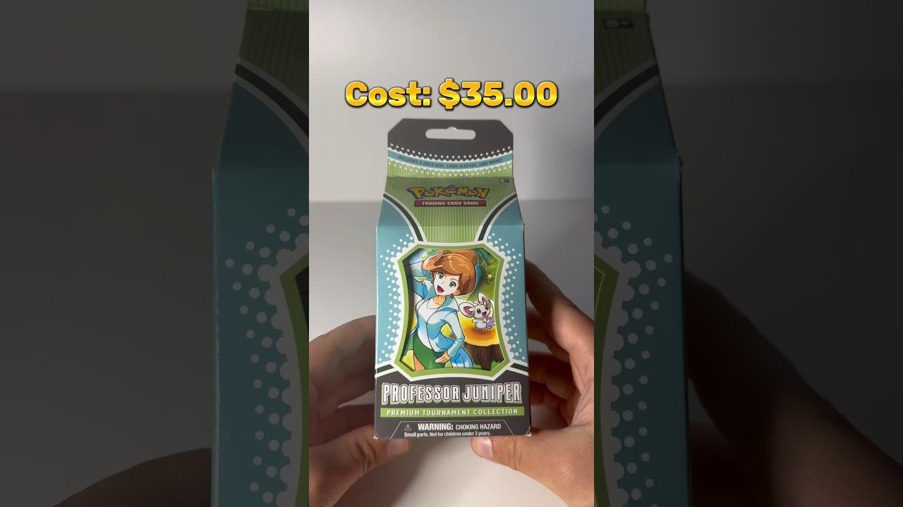 Pokemon Professor Juniper Premium Tournament Collection Unboxing