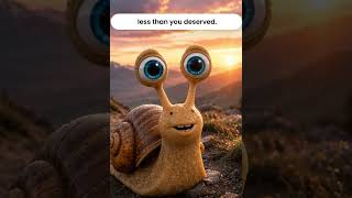 The Moment You Realize You Deserve More 🐌