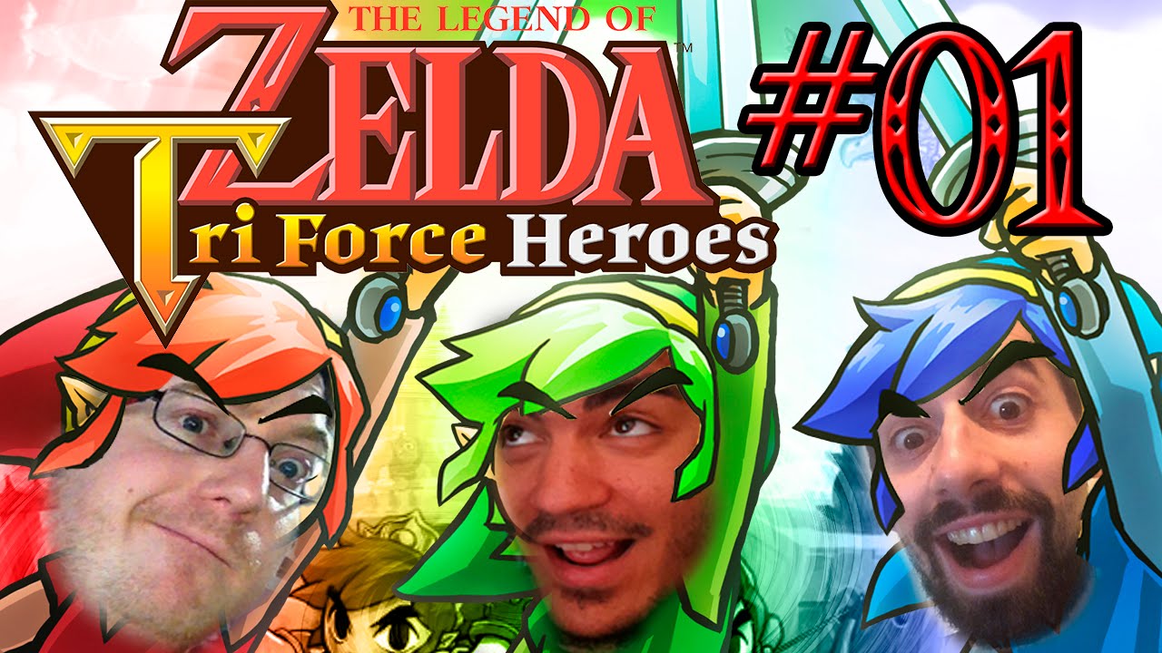 ZELDA TRI FORCE HEROES 01 - El Bosque Deku