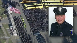 Hundreds attend wake for Waltham officer killed at construction detail