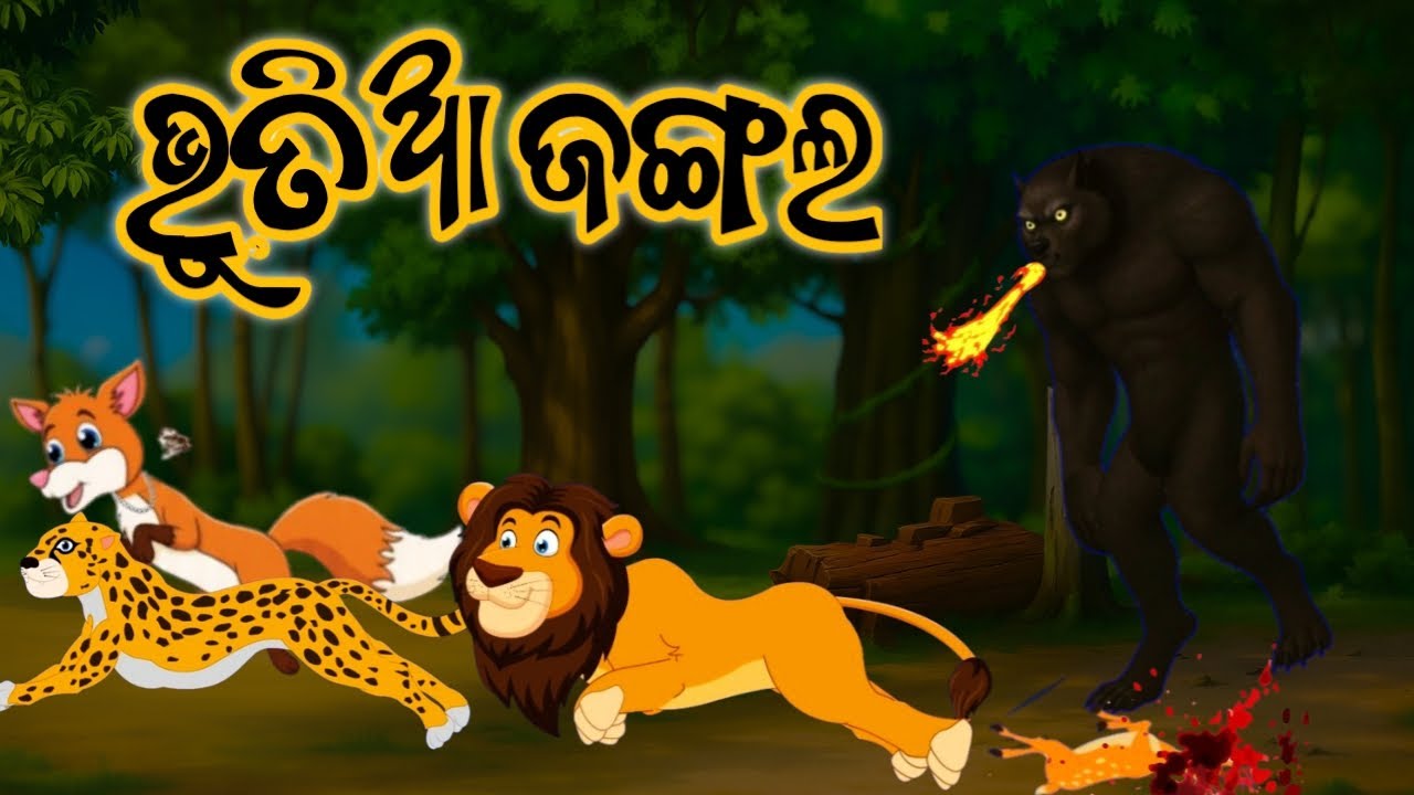 ଭୁତିଆ ଜଙ୍ଗଲ//Odia gopo//OdiaGapa//Odiamoralstory//Bhutia jungal💀//