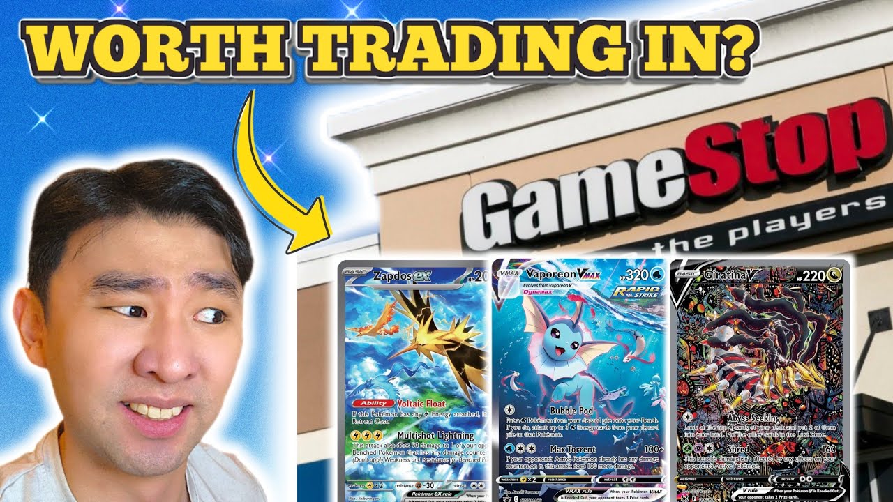 how to sell pokemon cards to gamestop I TRADED MY POKÉMON INTO GAMESTOP! IS IT WORTH IT?! I Sold Pokemon Cards to