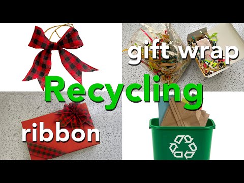 Recycling Christmas wrapping paper: Tips for your leftover holiday packaging