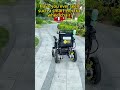 Have you ever seen such a smart electric wheelchair?