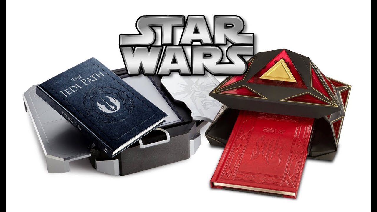 Star Wars 'The Jedi Path' Vault & 'Book of Sith' Holocron - YouTube
