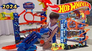 Hot Wheels City ULTIMATE T-REX TRANSPORTER vs ULTIMATE GARAGE DRAGÃO 2024