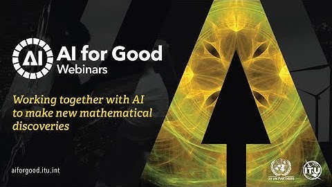 Working together with AI to make new Mathematical Discoveries | Alex Davies, DeepMind | WEBINAR