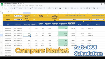Amazon ASIN Price Comparison Tool in Google Sheet (Using Keepa API) FBA & Dropshipping Tool