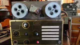 Pierce wire recorder, short video